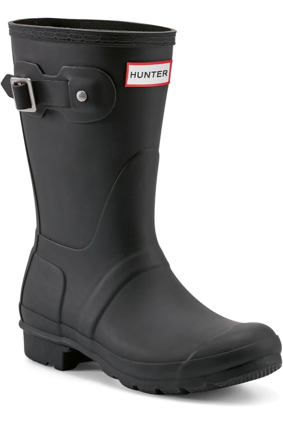 W ORIGINAL SHORT WOMEN RAIN BOOTS - Black