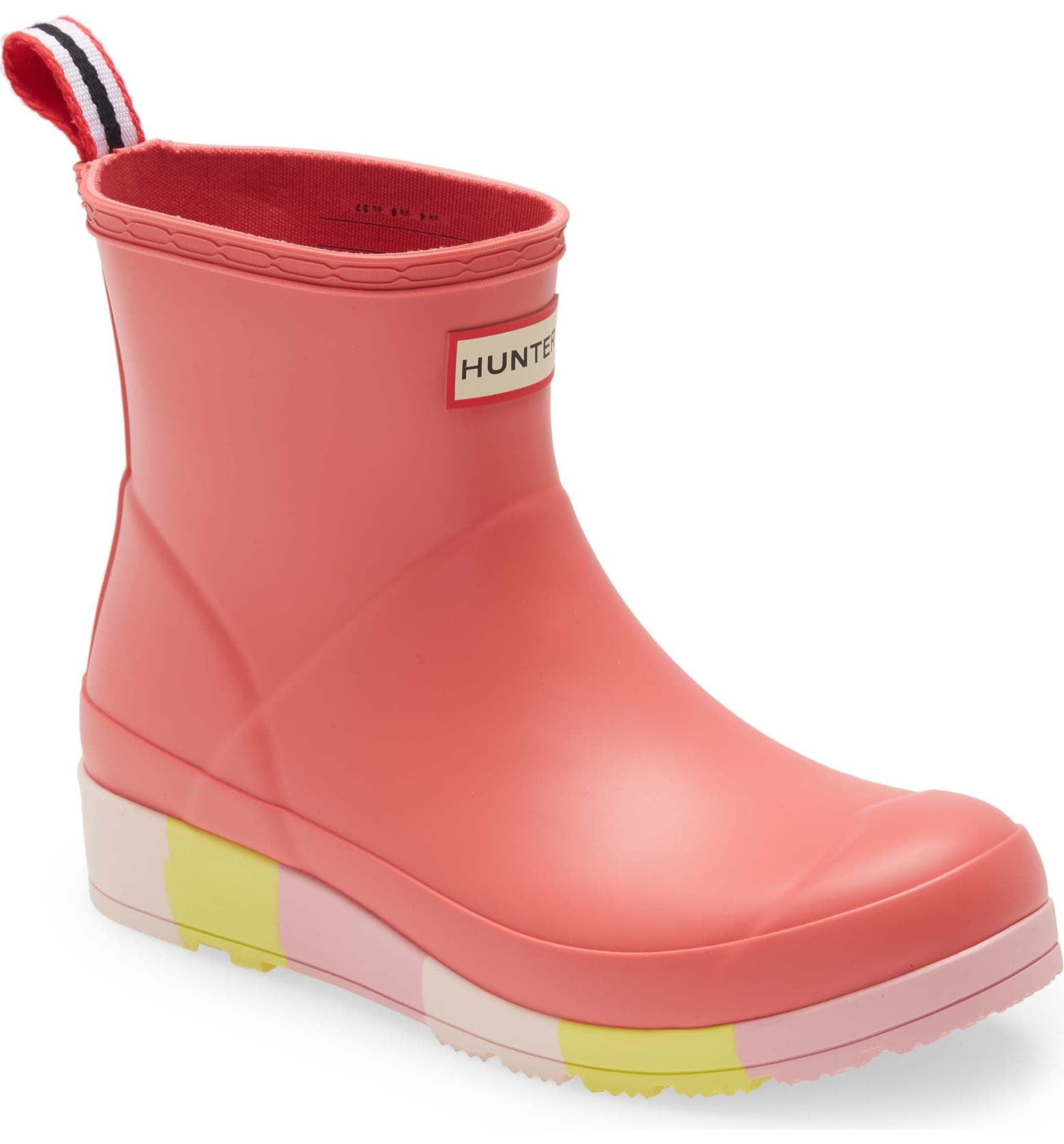 HUNTER W PLAY SHORT STRIPE SOLE BOOTS Rain Boots - Walmart.com