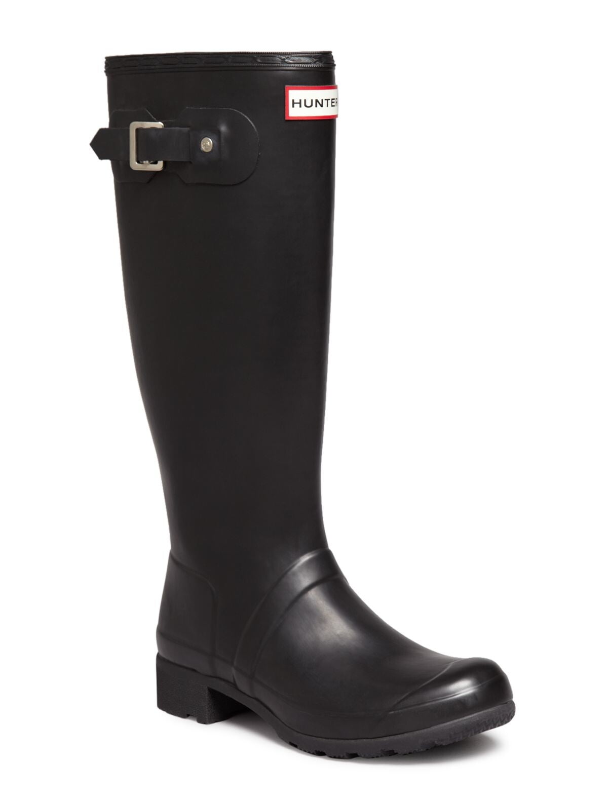 Hunter block heel rain boots new arrivals