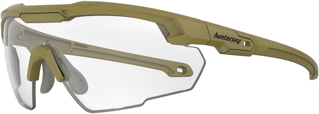 HTS HUNTERSKY Ballistic Tactical Safety Glasses ANSI Z87+ UV400 Protective Eyewear