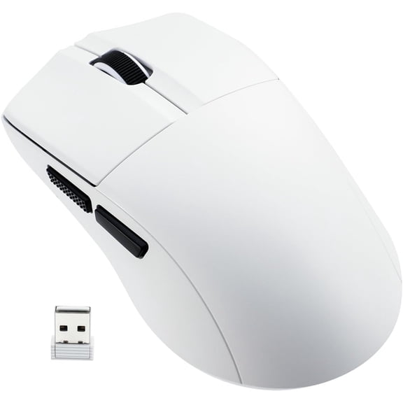 HUO JI E-YOOSO Wireless Gaming Mouse, 8KHz Polling Rate, 10–45000 DPI Adjustable, Bluetooth/2.4G/USB-C Wired, Ultralight 50g, 5 Programmable Buttons, Rechargeable, for PC/Mac/Linux/Xbox