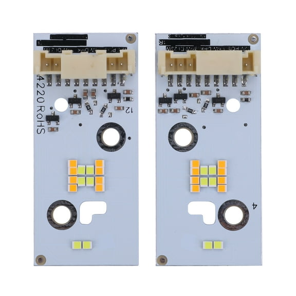 HUOEPU 2Pcs LED Daytime Running Light Module for Cadillac XT4 2019-2025 Pair Left Right Headlight Cold White