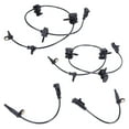 thumbnail image 1 of HUOEPU 4Pcs ABS Wheel Speed Sensor Front Rear Compatible with Cadillac SRX 2010-2016 Front Left Right Rear Left Right Replaces 532486 2ABS2532 15921850 25894693, 1 of 17