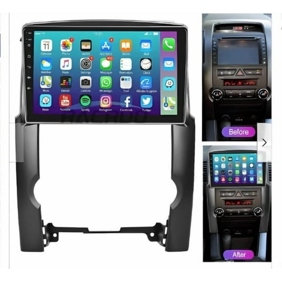 HUOEPU Car Radio for Kia Sorento 2009-2013 with Wireless Carplay/Android Auto, 10 Inch Android 13 IPS Touch Screen Car Stereo, Bluetooth, GPS Navi, WiFi, SWC+ Backup Camera,2+32G