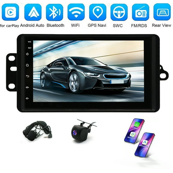 HUOEPU Car Stereo Radio for GMC Chevrolet 2003-2006,Android 13 7" Car Dash GPS Navigation Unit with Carplay Android Auto,2+32G