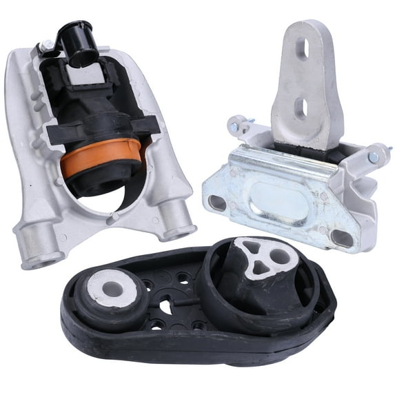 HUOEPU Engine Mount & Torque Strut Set for Ford EcoSport 2018-2021, 3PCS Torque Strut Mount Replace GN116P082CE GN1Z-6038-A GN1Z-6068B