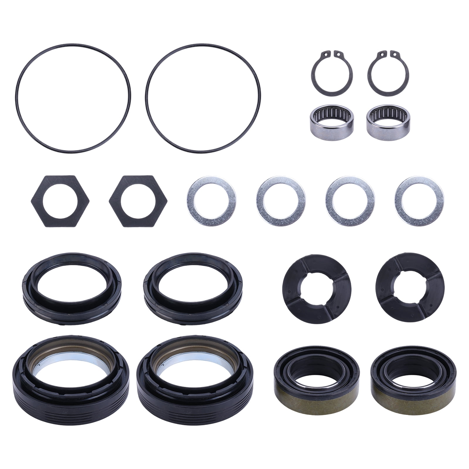 HUOEPU Front Axle Seal Kit for Ford Excursion for Ford F250 F350 F450 ...