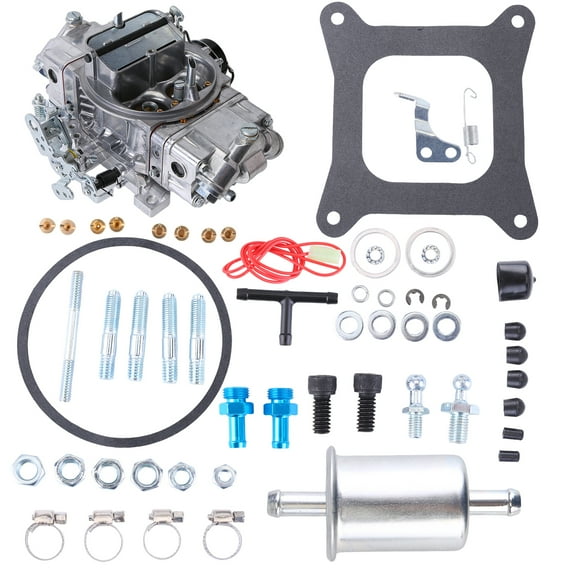 HUOEPU Fuel Carburetor for Brawler Street Series 750 CFM 4 Barrel Carb Double Pumper Replaces BR-67213