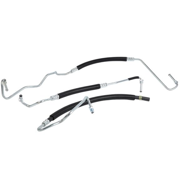 HUOEPU Hydroboost Power Steering Line Hose for Chevrolet Silverado for GMC Sierra 2500HD 3500 6.6L Duramax 2001-2006 Replace 365453 358980 3401941 3401260 H80337 H92083