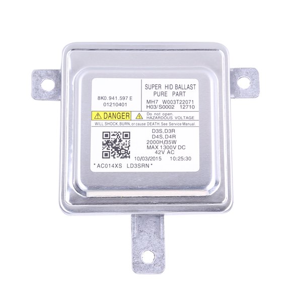 HUOEPU Xenon Headlight Ballast Control Unit D3S for Audi A3/S3 2009-2016,A4/S4/A5/S5/RS5/Q5/SQ5 2008-2017,A6/S6/RS6/A7/S7/RS7 2010-2015,A8/S8/Q3/Q7 2010-2017 W003T22071