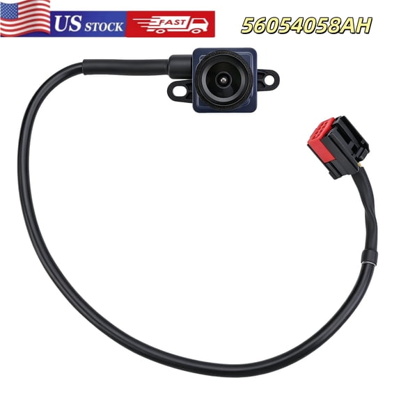 HUONA 170 Wide Angle Rear View Backup Camera 56054058AH with Night Vision, Waterproof & Parking Guide Lines, Compatible with Chrysler 300 2011-2020
