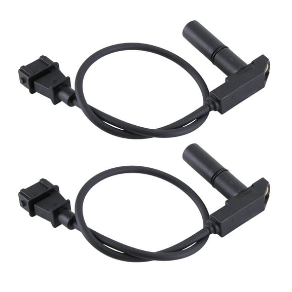 HUONA 2pcs Crankshaft Position Reference Mark Crank Speed Sensor Set Compatible for Porsche 924 944