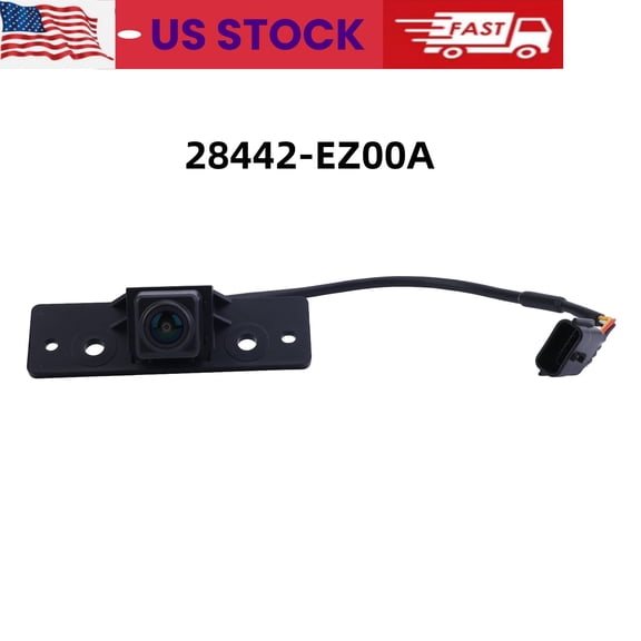 HUONA Backup Camera Night Vision HD 720P Wide Angle Rear View Reversing Camera with Parking Guidelines for Nissan Titan XD 2016-2018 Replaces 28442-EZ00A