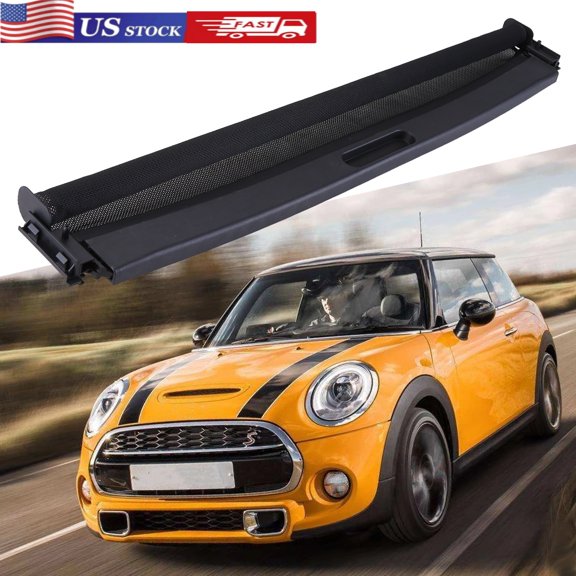 HUONA Black Rear Sunroof Sunshade Cover Compatible for BMW Mini Cooper R50 R56 54102755849