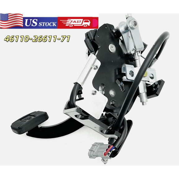 HUONA Emergency Brake Pedal Assembly with Sensor for Toyota Forklift 8FGCU15 8FGCU18 8FDU20 Replaces 46110-26611-71