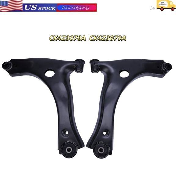 HUONA Front Lower Control Arms Arm w/Ball Joint Left/Right Compatible for Ford Transit T150 T250 T350 Replaces CK4Z3078A CK4Z3079A