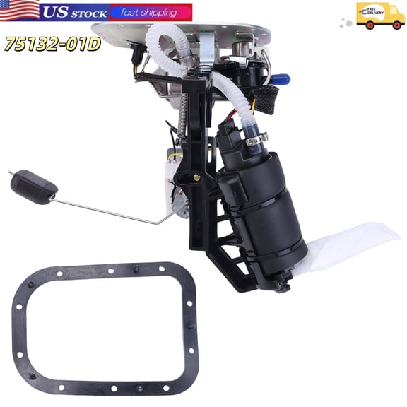 HUONA Fuel Pump Assembly for Softail Springer Heritage Softail 2001-2005 Replaces 75132-01D