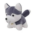 thumbnail image 1 of HUONA Husky Plush Toys Lovely and Comfortable Stuffed Soft Animal Pillow Dolls for Children and Girls Sleeping Mat Gifts 25cm, 1 of 10