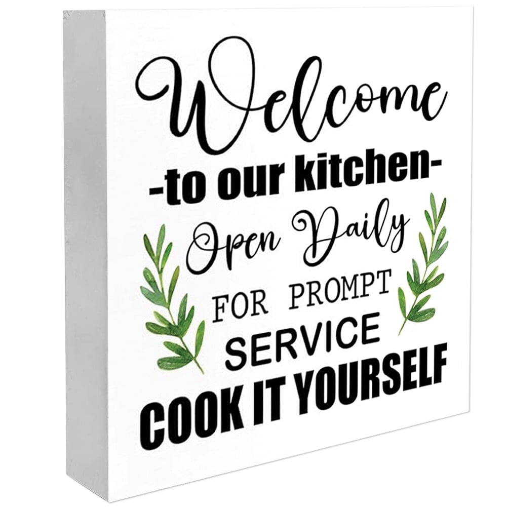Welcome To My Kitchen Sign Welcome To My Kitchen Sign