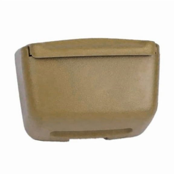 HUONA LED Car Ashtray Creative Portable with Cover Cigarette Ashtray Car Door Air Outlet Can Paste Hanging Ashtray Beige