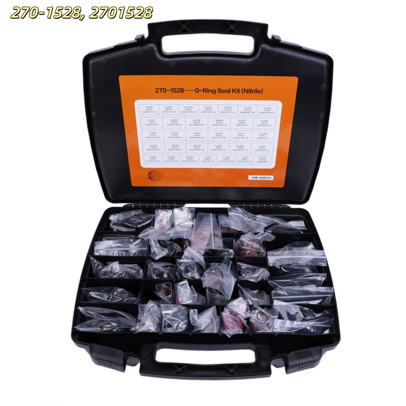 HUONA O-Ring Seal Kit Excavator NBR O-Ring Kit for Caterpillar/CAT ...
