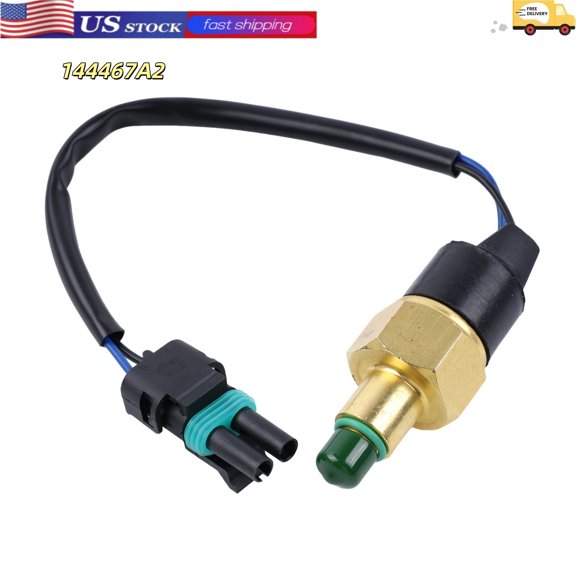 HUONA Pressure Sensor Precise Monitoring Pressure Switch for Case IH Tractor 5220 5140 5120 5130 Replacement 144467A2