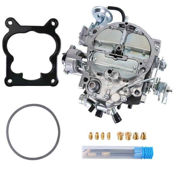 HUONA Rochester Quadrajet 4 BBL Carburetor Compatible for 305-350 Engines 650 Cfm Electric Choke