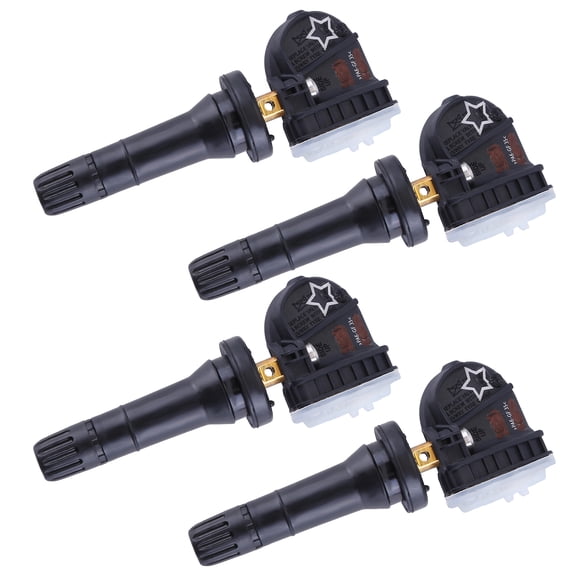 HUONA SET of 4 TPMS Tire Pressure Sensor 13540600 Compatible for GM Chevy Pontiac Buick Snap-In