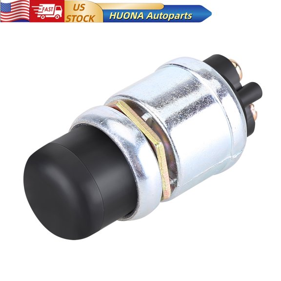 HUONA Waterproof Switch Push Button Horn Engine Start Starter For Car Boat Track 12V