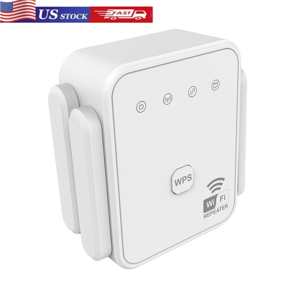 HUONA WiFi Extender WiFi Repeater 300Mbps WiFi Amplifier 2.4GHz WiFi Signal Enhancer with Repeater/AP Mode Ethernet Port White