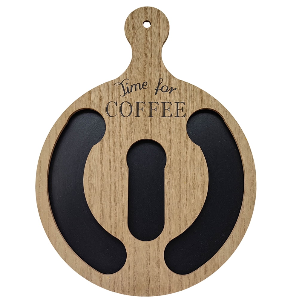 Wall Pod Storage HUONA Wooden Coffee Pod Wall Holder Circular Coffee Pod Storage Stand ...
