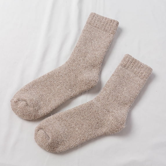 HUPOM 1 Pair Socks for Men Summer Clearance Fashion Low-Cut Cold Resistant Dress Socks Khaki