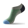 thumbnail image 1 of HUPOM 1 Pair Socks for Men Summer Clearance Fashion Low-Cut Soft Athletic Socks Green Size 43-48, 1 of 2