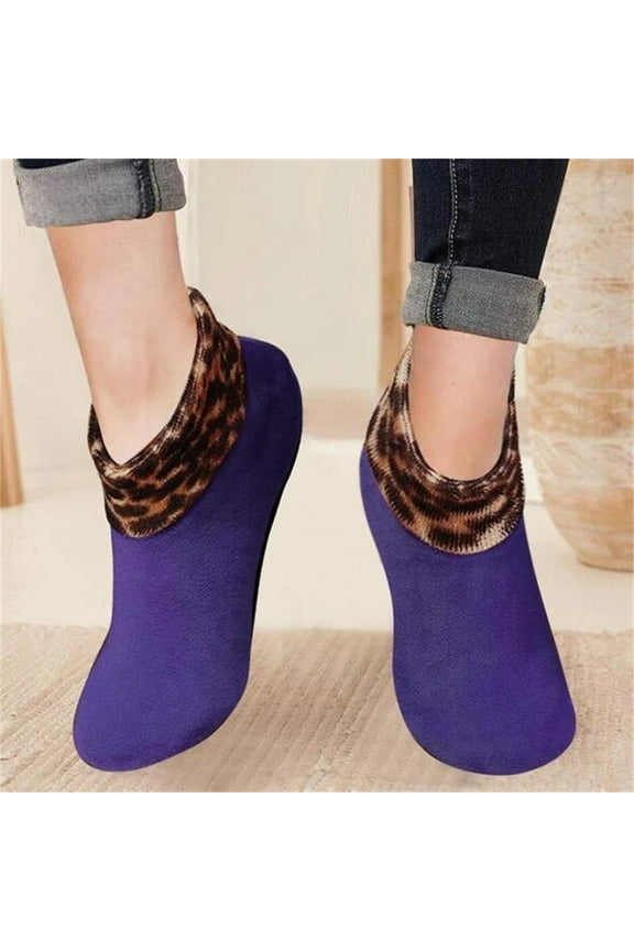 HUPOM 1 Pair Socks for Women Summer Clearance Fashion Ankle Breathable Slipper Socks Purple