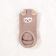 thumbnail image 1 of BONIXOOM 1 Pair Socks for Women Summer Fashion Ankle Non-Slip Slipper Socks Khaki, 1 of 3