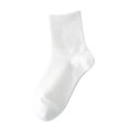 thumbnail image 1 of HUPOM 1 Pair Socks for Women Summer Clearance Fashion Crew Breathable Tube Socks White, 1 of 4