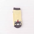 thumbnail image 1 of HUPOM 1 Pair Socks for Women Summer Clearance Fashion Crew Soft Slipper Socks Yellow, 1 of 2