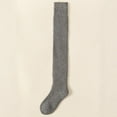 thumbnail image 1 of HUPOM 1 Pair Socks for Women Summer Clearance Fashion Knee-High Cold Resistant Tube Socks Dark Gray, 1 of 3