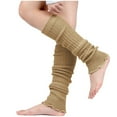 thumbnail image 1 of HUPOM 1 Pair Socks for Women Summer Clearance Fashion Knee-High Soft Tube Socks Khaki, 1 of 9