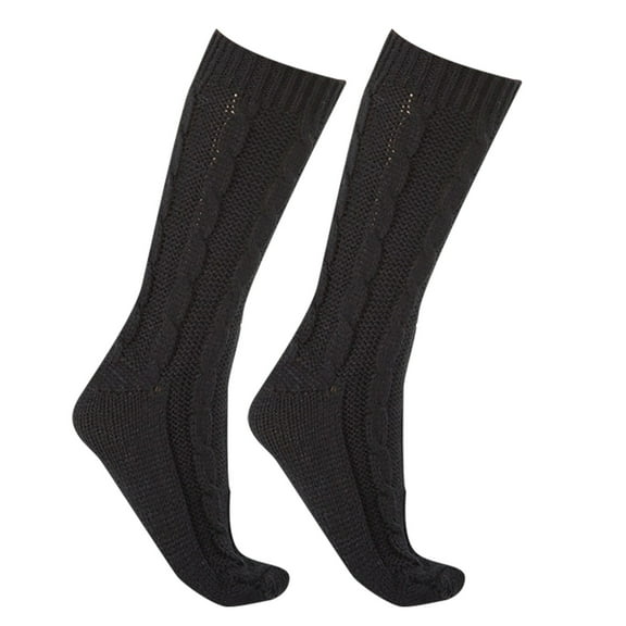 HUPOM 1 Pair Socks for Women Summer Clearance Fashion Mid-Calf Breathable Trouser Socks Black