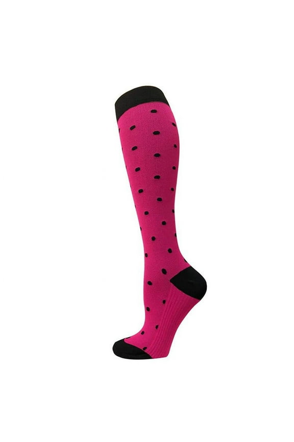 HUPOM 1 Pair Socks for Women Summer Clearance Fashion Mid-Calf Shaping Compression Socks Multicolor-4 Size L/XL
