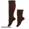 thumbnail image 1 of BONIXOOM 1 Pair Socks for Women Summer Clearance Fashion Mid-Calf Soft Casual Socks Coffee, 1 of 8