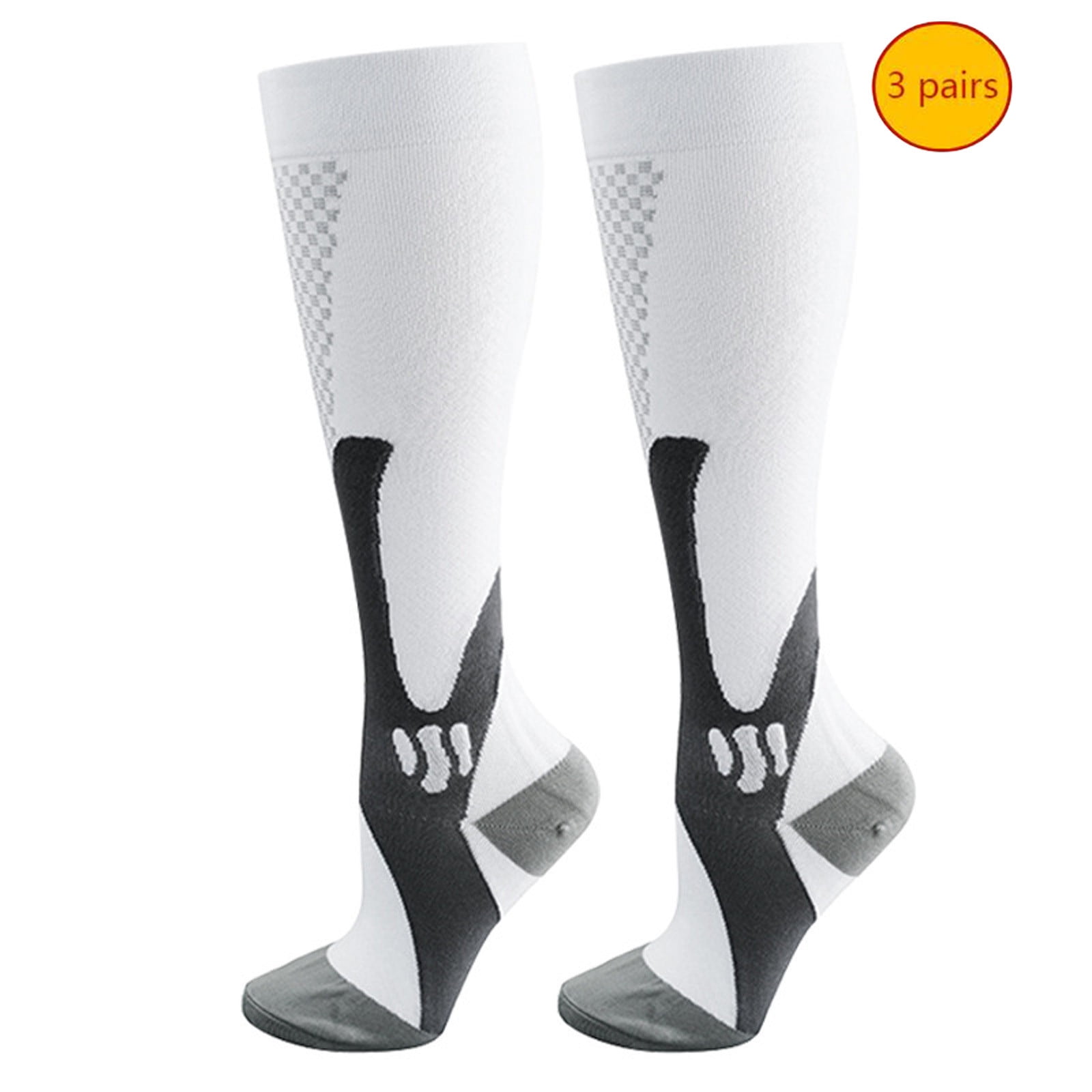 HUPOM 3 Pairs Socks for Women Summer Clearance Fashion Crew Soft ...