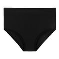 thumbnail image 1 of HUPOM Anti Chafing Underwear Men Girls Panties Pants Activewear None Seamless Waistband Black XL, 1 of 3