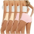 thumbnail image 1 of HUPOM Control Top Pantyhose For Women Girls Panties High Waist Casual Tie Comfort Waist Multi-color 3XL, 1 of 9