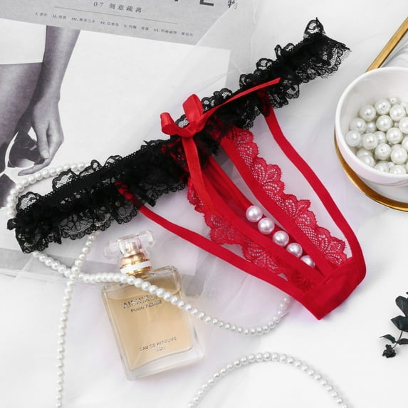 HUPOM Cotton Seamless Underwear Women Panties For Girls High Waist Leisure Belt Elastic Waist Red 3XL