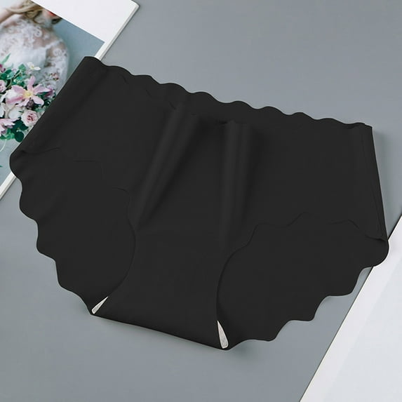 HUPOM Cotton Underwear For Women Underwear For Women In Clothing Briefs Casual Tie Comfort Waist Black M