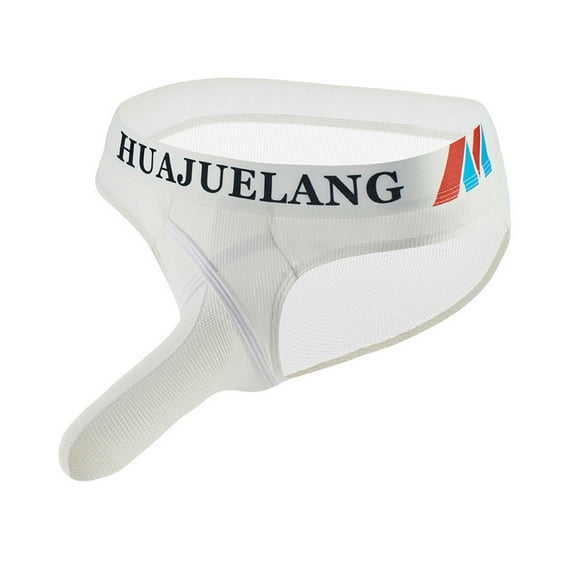 HUPOM Cotton Underwear For Women Womens Silk Underwear Medium waist Comfort Waist Solid Boxer Briefs White L