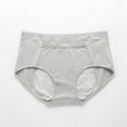 thumbnail image 1 of HUPOM Cute Underwear For Women Underwear For Women In Clothing High Waist Leisure Tie Comfort Waist Silver 3XL, 1 of 3