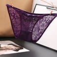thumbnail image 1 of HUPOM Cute Underwear For Women Underwear For Women In Clothing Thong Leisure Tie Comfort Waist Purple L, 1 of 6
